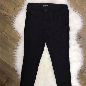 Express Lace Detail Leggings